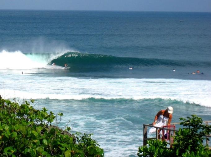 One of Indonesia's finest waves - Uluwatu